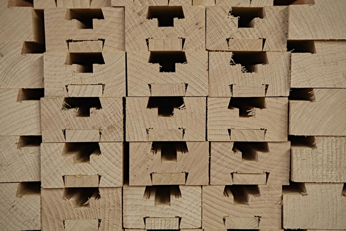 geleiders uittrekbare tafels in massief beukenhout
